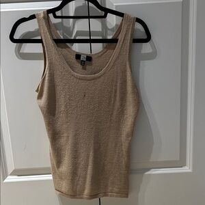 Saks Fifth Avenue Beige Tank Top